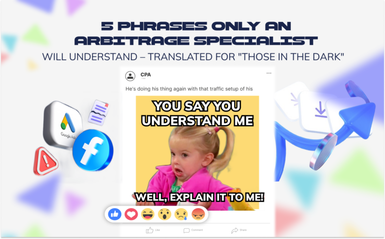 Cover: 5 phrases only an arbitrage specialist will understand, translated for beginners