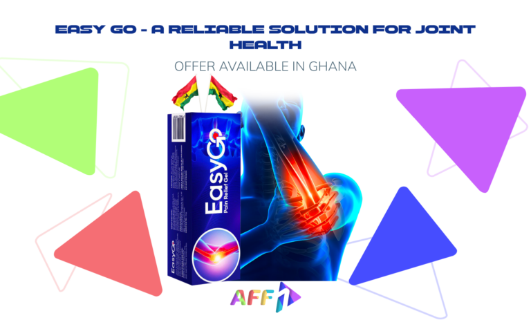 Cover: Easy Go joint gel offer for affiliates in Ghana