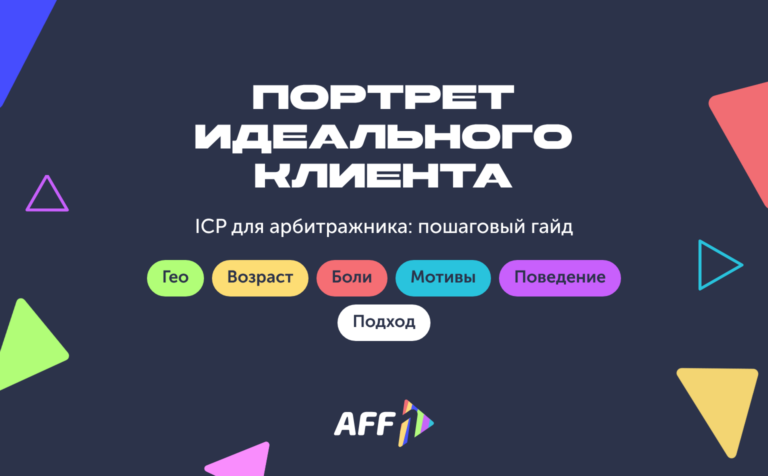 Обложка: портрет идеального клиента (ICP) для арбитражника — гео, возраст, боли, мотивы